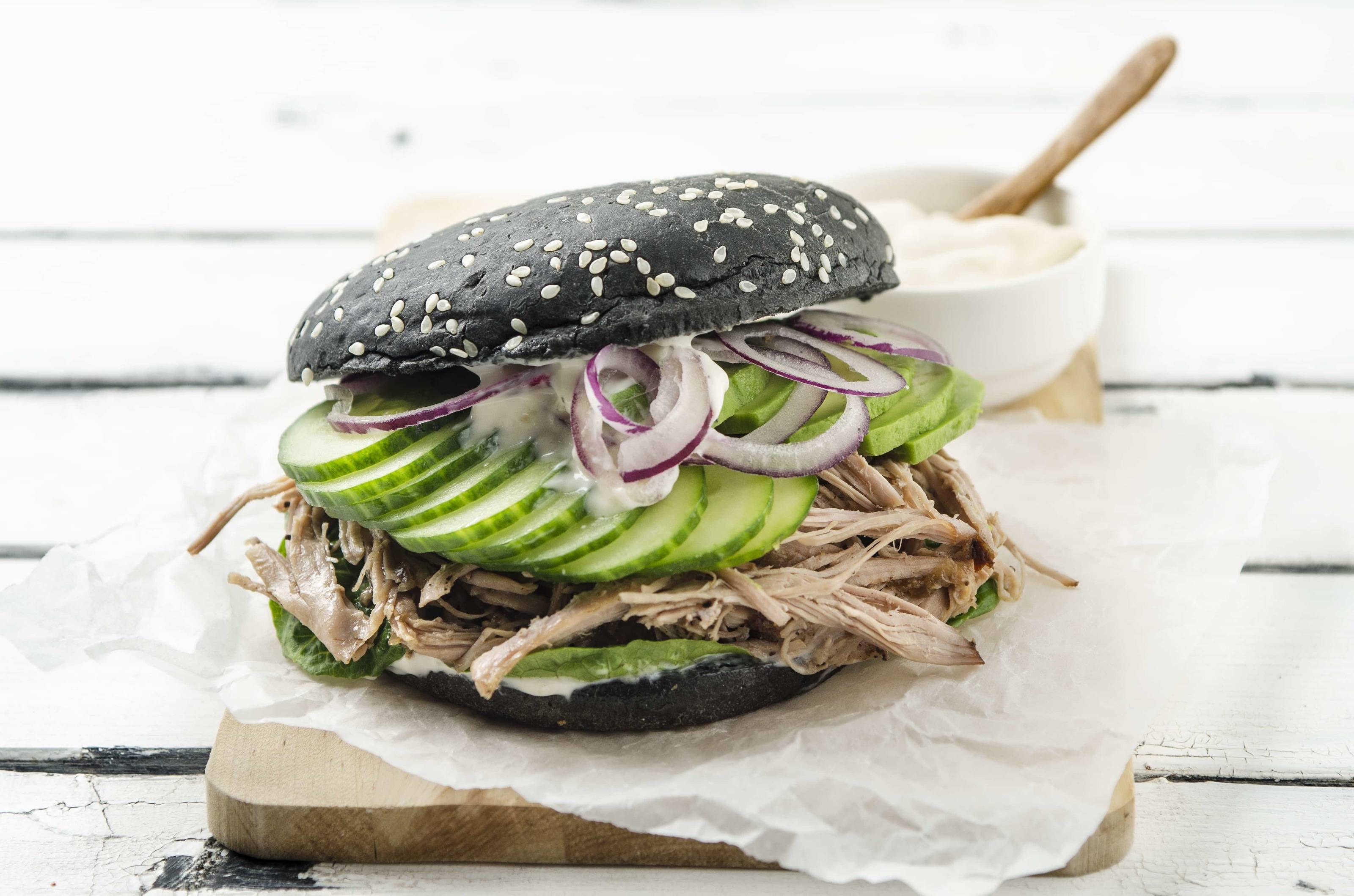 Pulled Turkey Burger Rezept