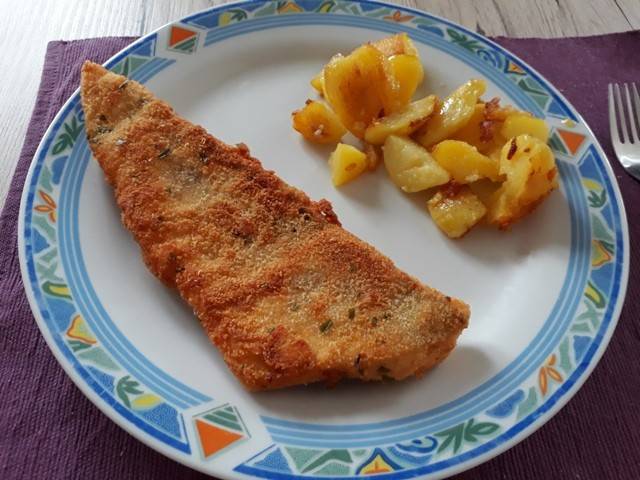 Zander in Kräuterkruste Rezept - ichkoche.de Zander in Kräuterkruste Rezept - ichkoche.de