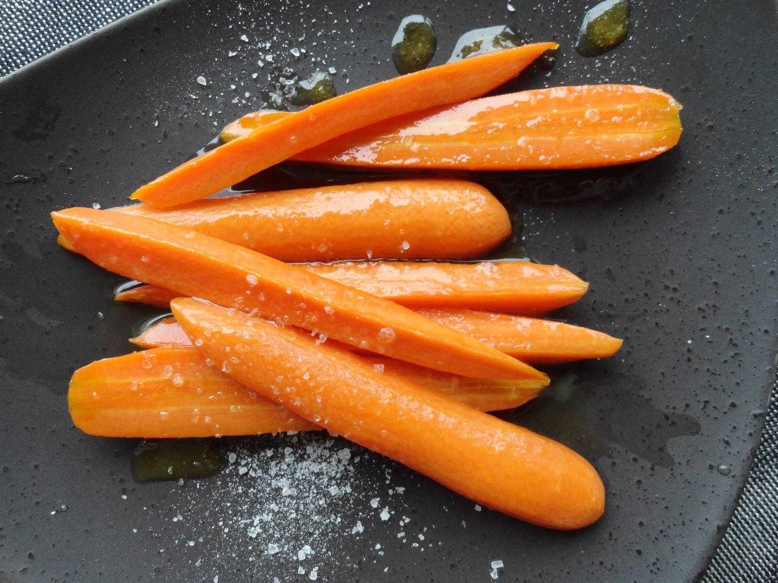 Glasierte Karotten