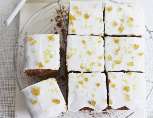 Ingwer-Zitronen-Blechkuchen Rezept