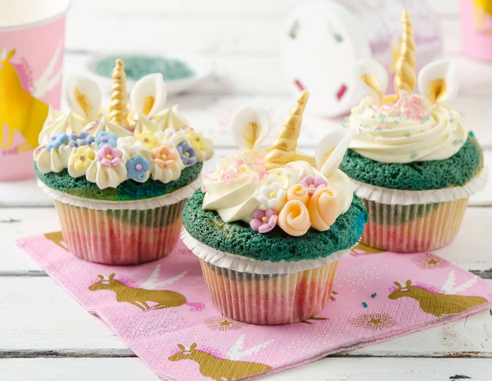 Einhorn Cupcakes Einhorn Cupcakes
