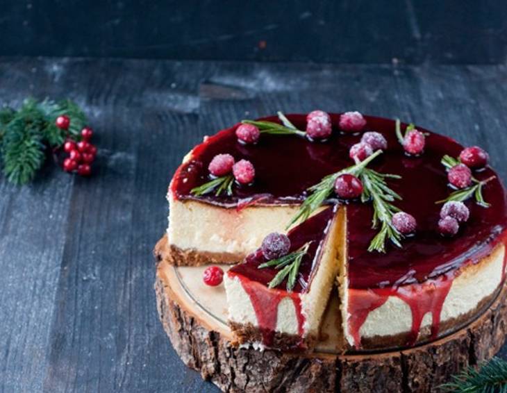 Glühwein-Cheesecake Glühwein-Cheesecake