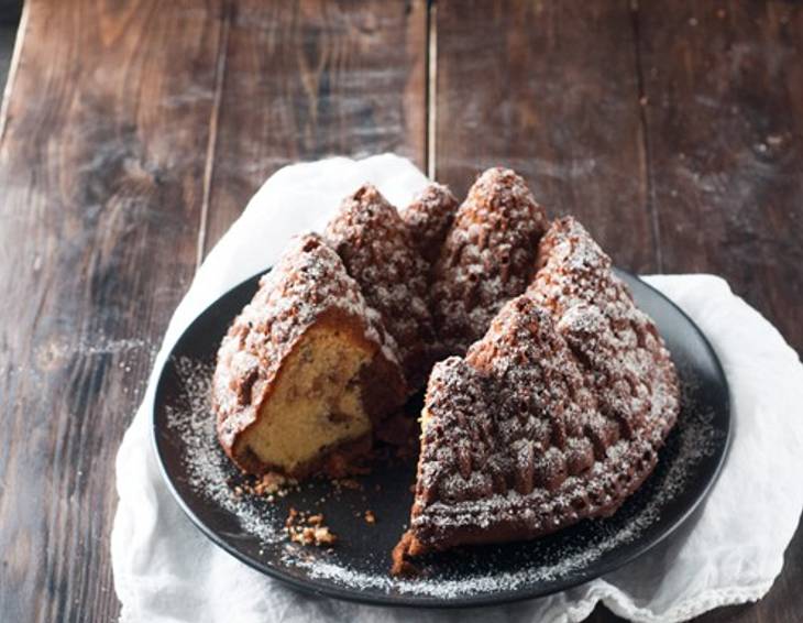Tannenbaum-Marmorkuchen Tannenbaum-Marmorkuchen