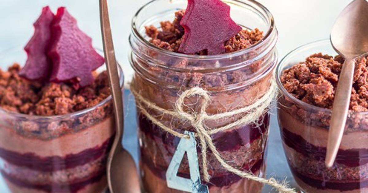Rote-Rüben-Schoko-Gläschen Rezept - ichkoche.de