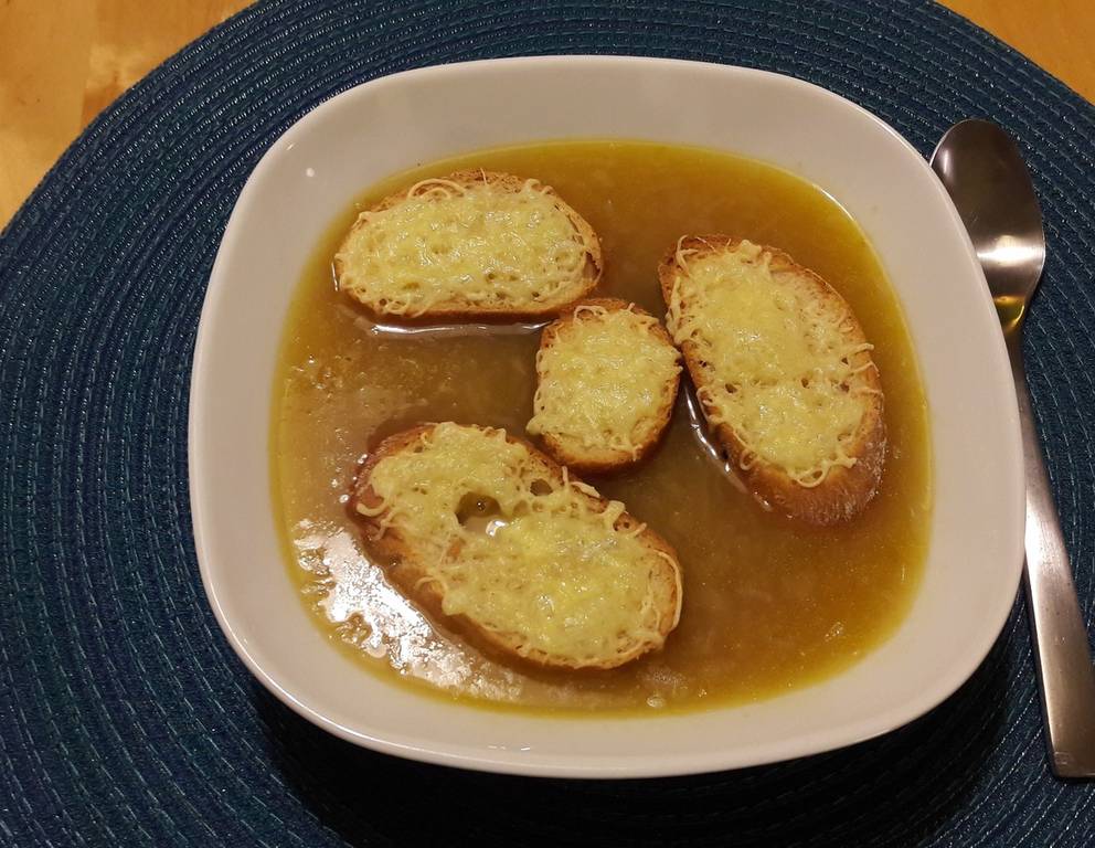 Französische Zwiebelsuppe Französische Zwiebelsuppe