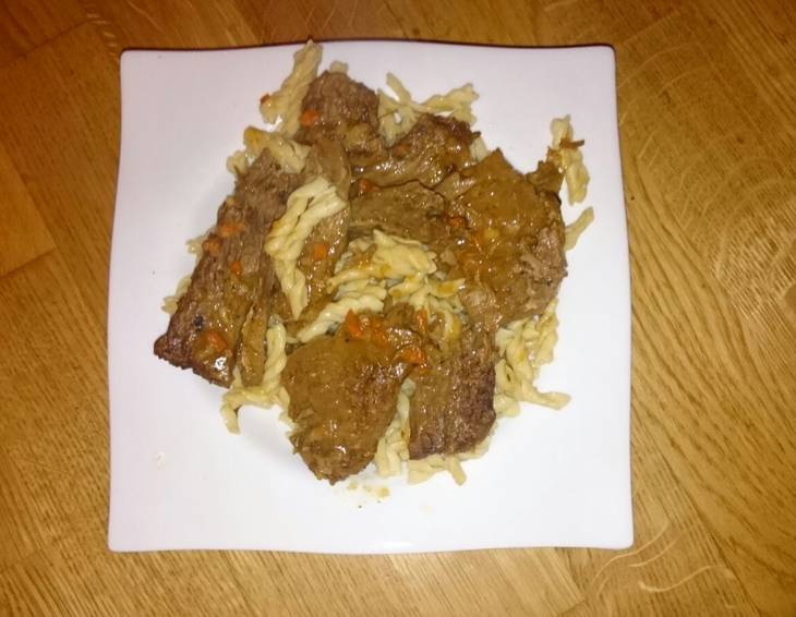 Sellerie-Rindsschnitzel Sellerie-Rindsschnitzel