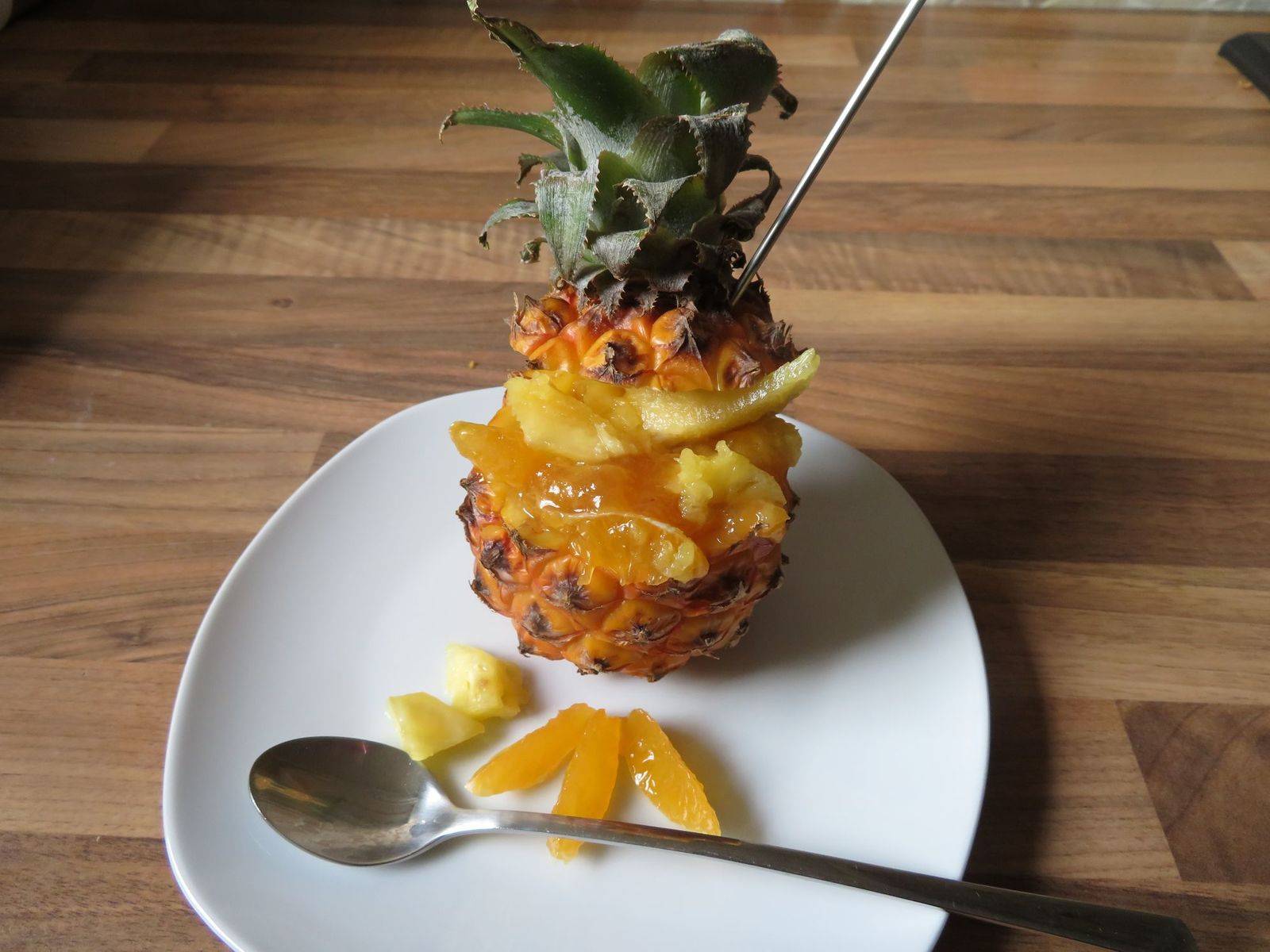 Winterlicher Fruchtsalat