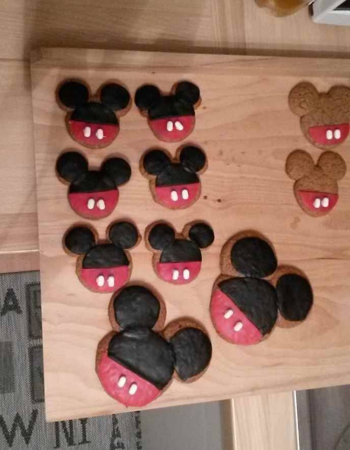 Mickey Mouse Lebkuchenkekse