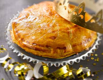 Galette des Rois (frz. Dreikönigskuchen)