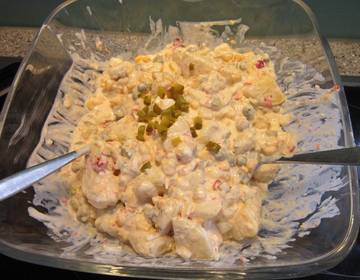 "Deutscher" Kartoffelsalat "Deutscher" Kartoffelsalat