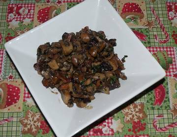 Steinpilze mit Speck Steinpilze mit Speck