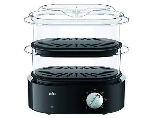 Dampfgarer IdentityCollection FS 5100 WH Black von Braun