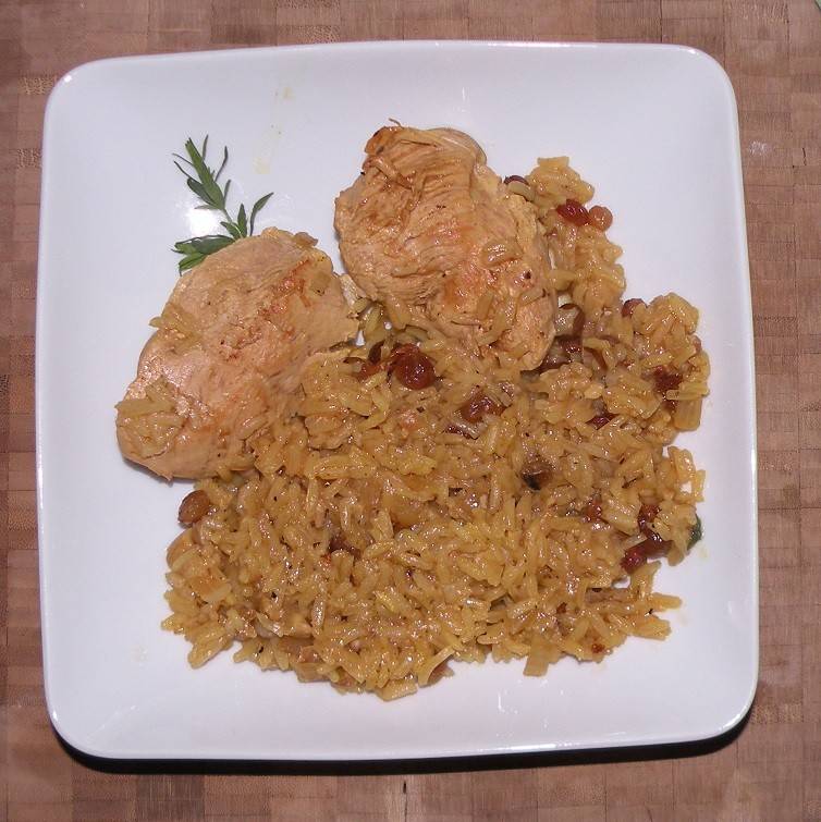 Gewürzreis mit Rosinen Rezept - ichkoche.de
