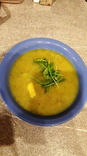 Erdäpfelsuppe