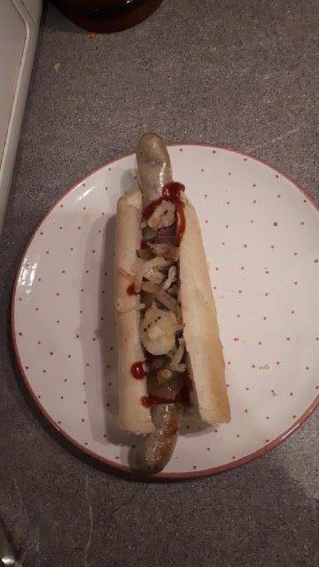 Bratwurst-Hotdog