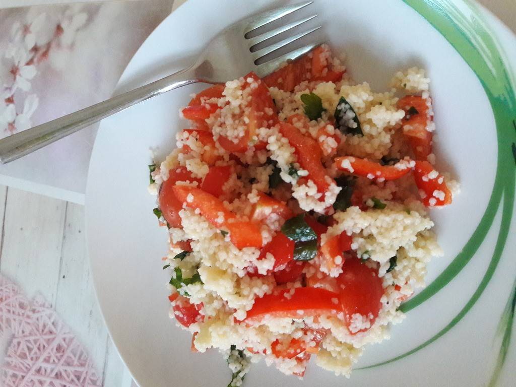 Couscous mit frischen Tomaten