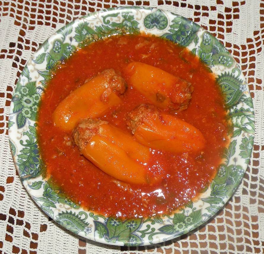 Gefüllte Paprika mit Zartweizen