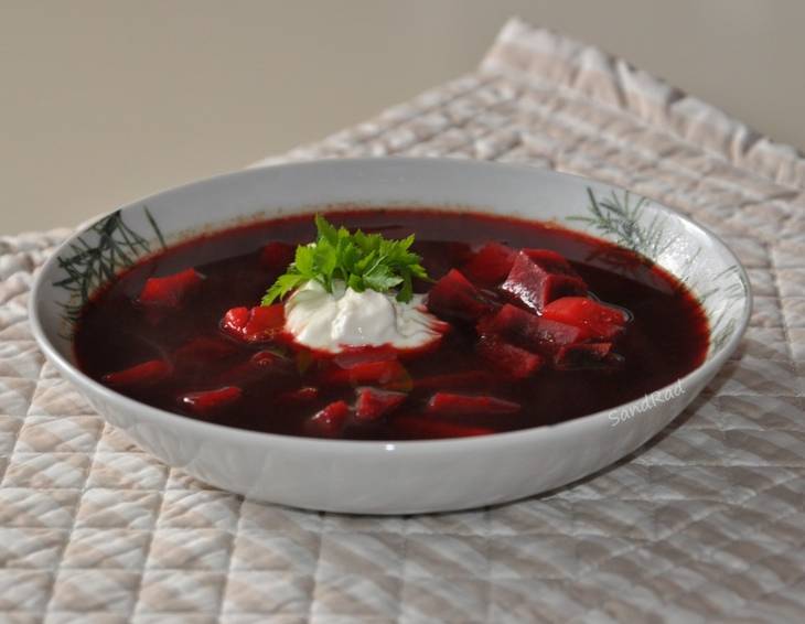 Rote-Rüben-Suppe Rote-Rüben-Suppe