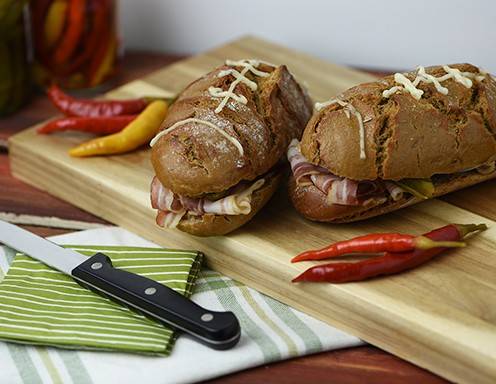Football-Speckweckerl Rezept