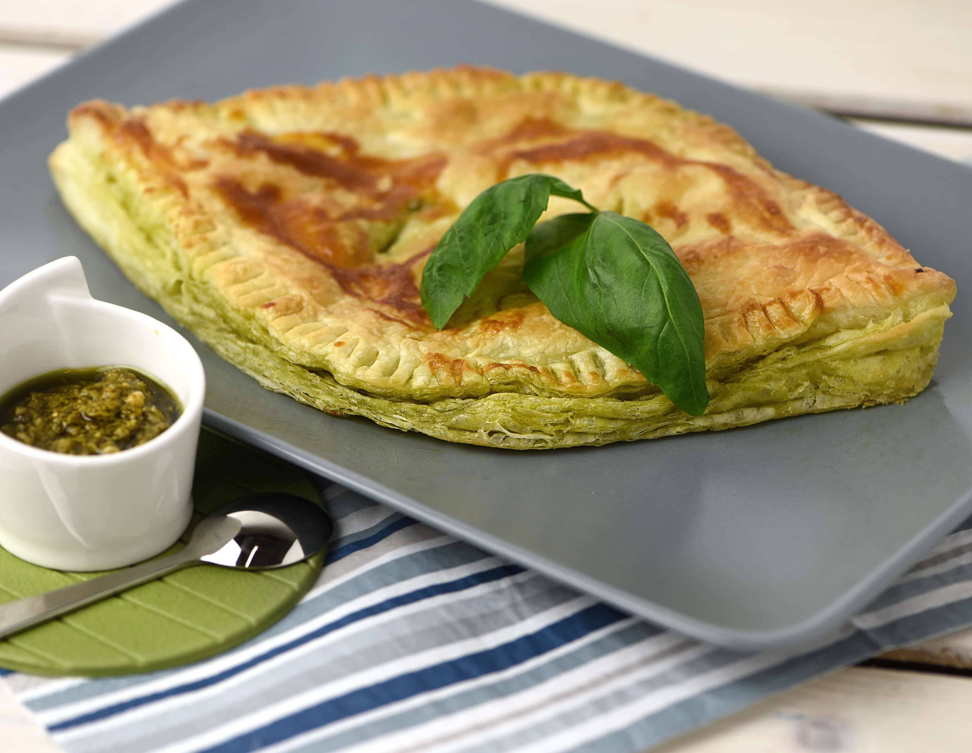 Pesto-Football Rezept