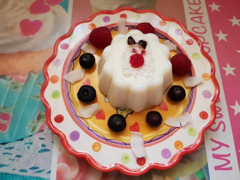 Polynesischer Kokosnuss-Pudding