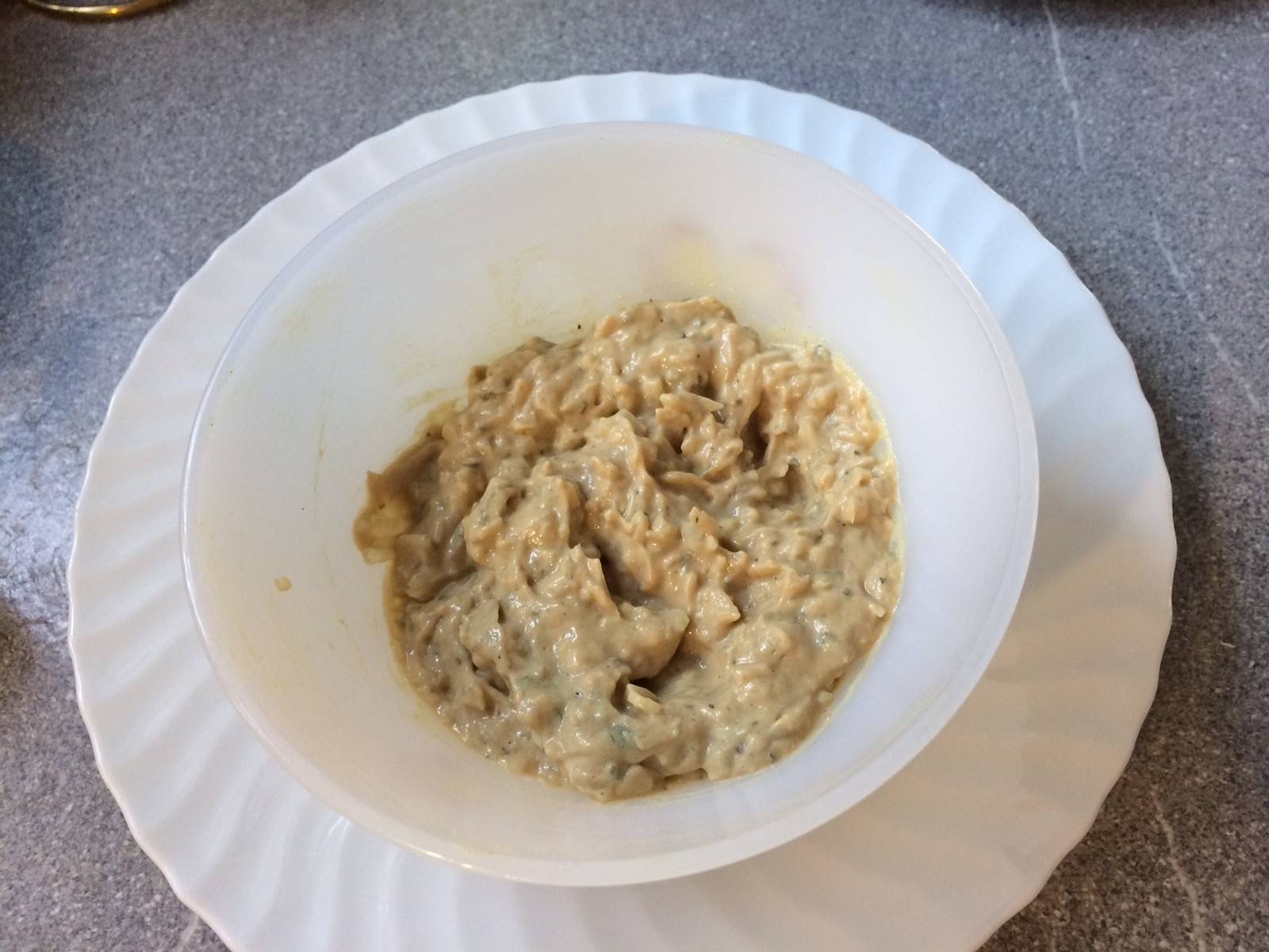 Zwiebelsenf-Dip
