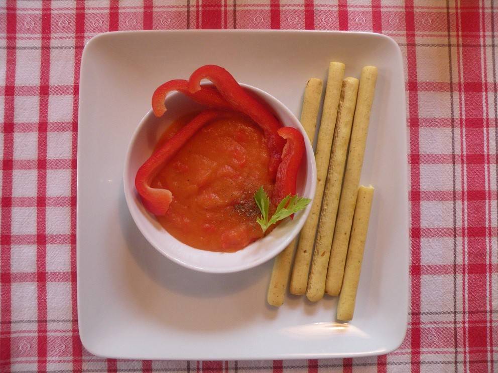 Scharfer Paprikadip Rezept - ichkoche.at Scharfer Paprikadip Rezept - ichkoche.at