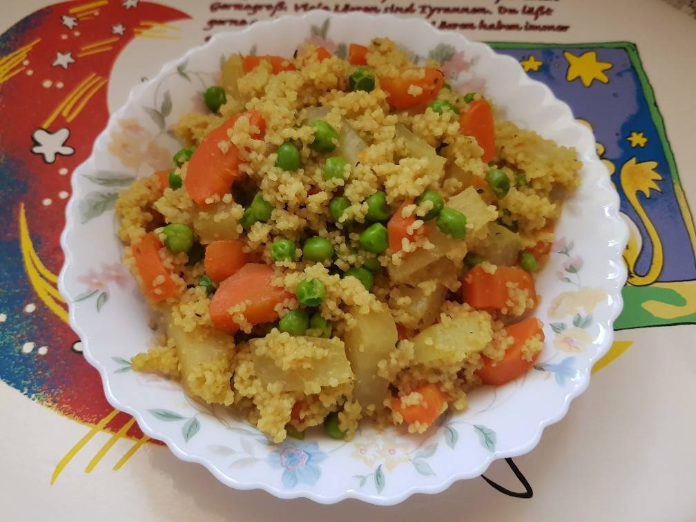 Gemüse mit Couscous