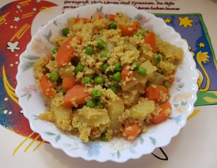 Gemüse mit Couscous