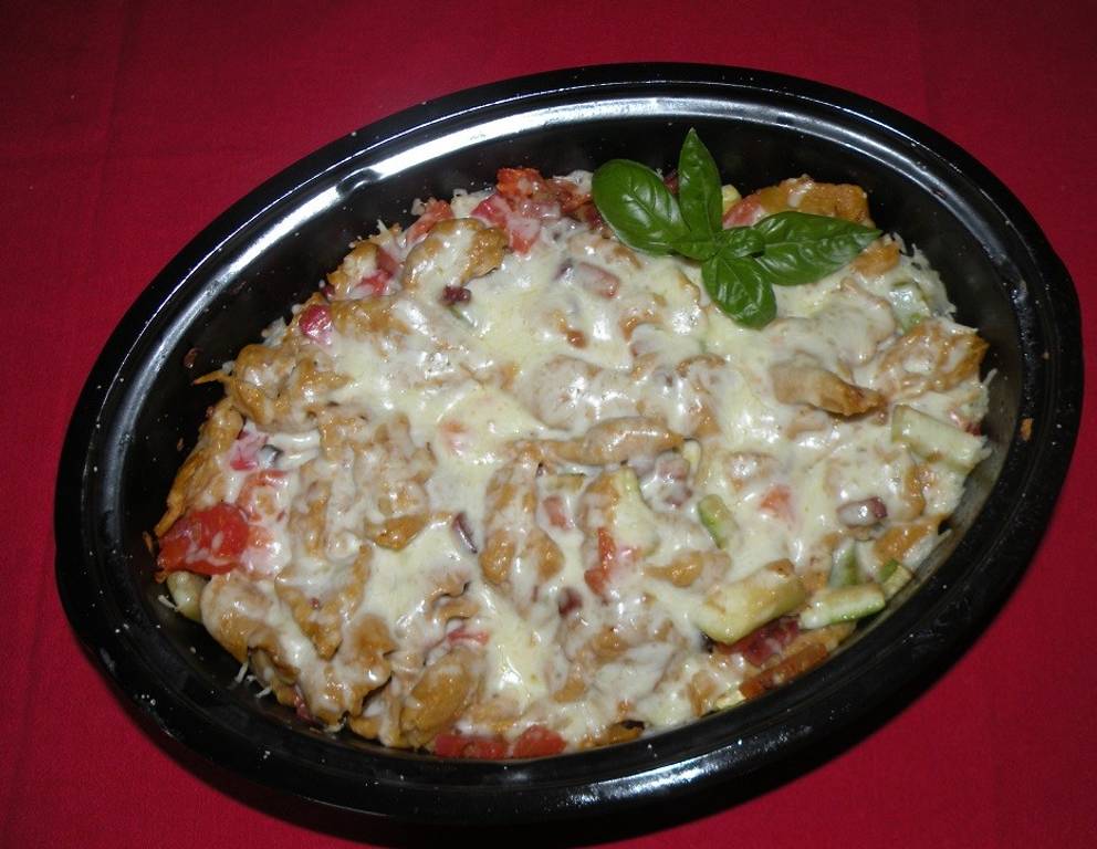 Gemüsenockerl mit Käse überbacken Gemüsenockerl mit Käse überbacken