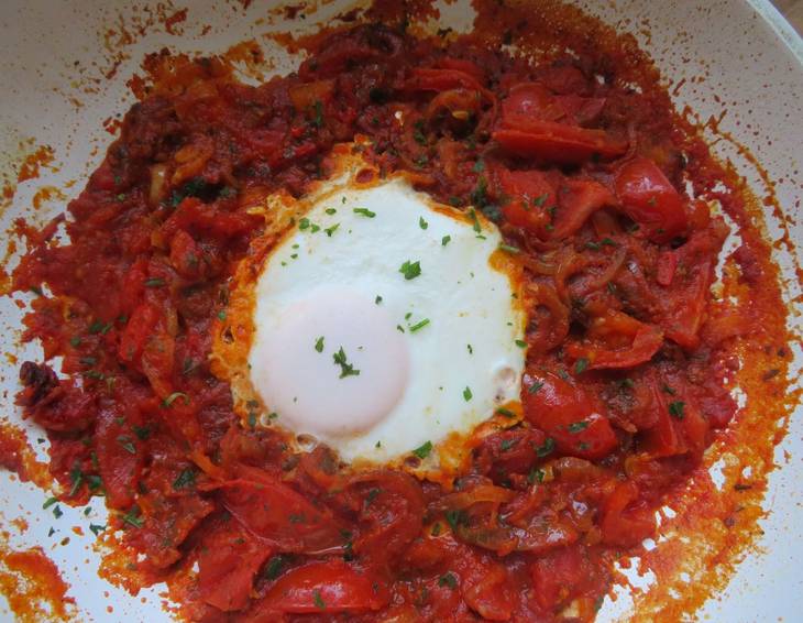 Indisches Ei in Tomatensauce Indisches Ei in Tomatensauce