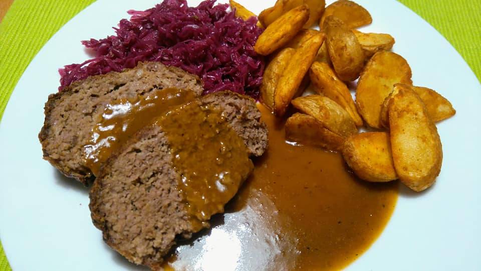 Faschierter Braten natur