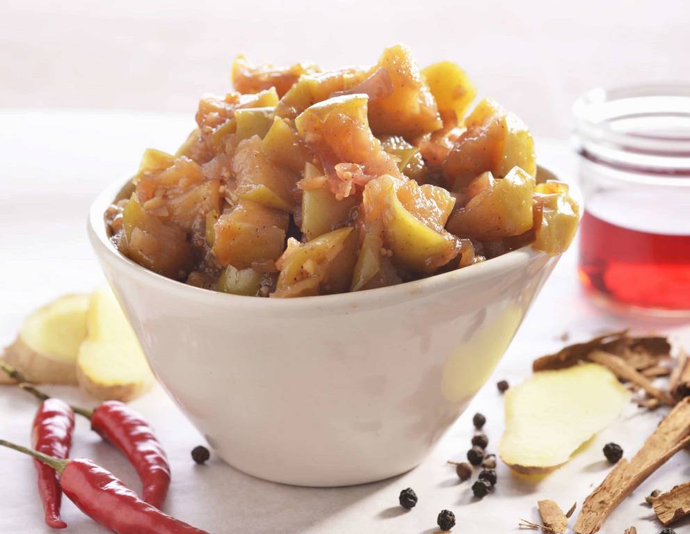 Apfel-Ingwer-Chutney Apfel-Ingwer-Chutney