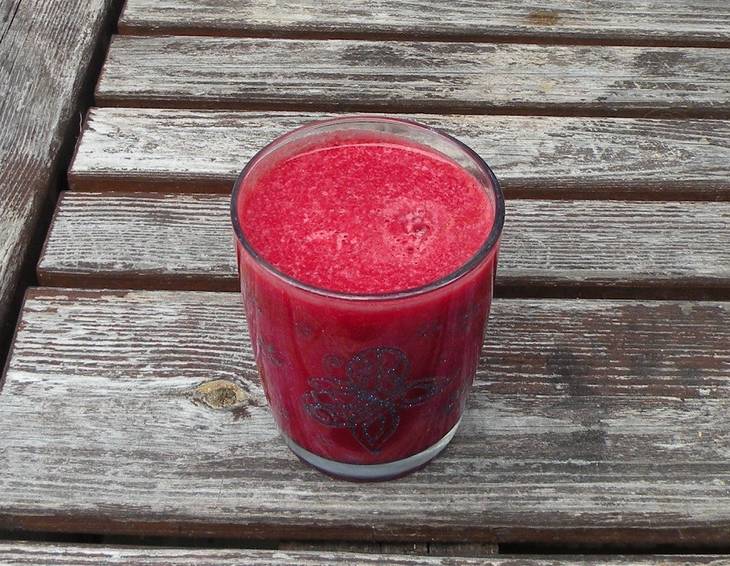 Himbeer-Rübensmoothie Himbeer-Rübensmoothie