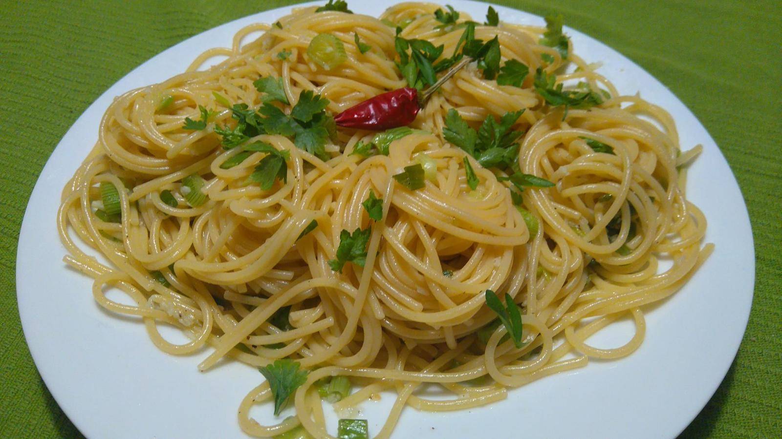 Spaghetti aglio e olio