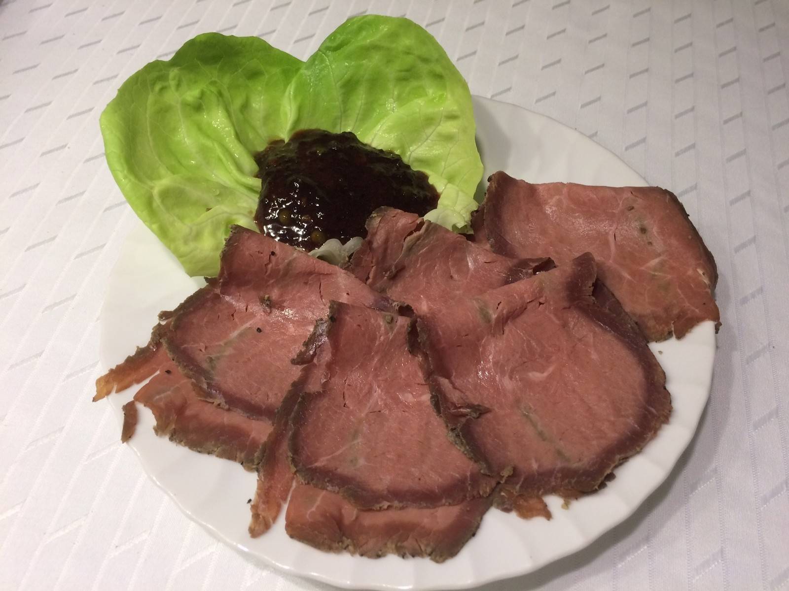 Gegrilltes Roastbeef