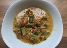 Okra-Kokosnuss-Curry Okra-Kokosnuss-Curry