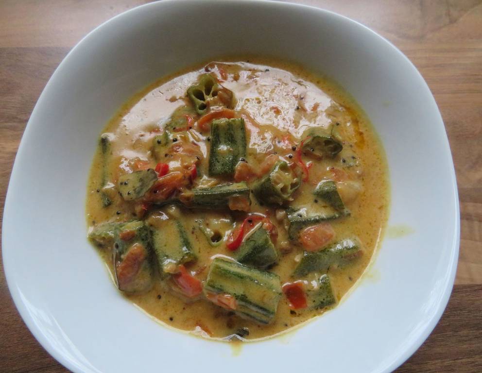 Okra-Kokosnuss-Curry Okra-Kokosnuss-Curry