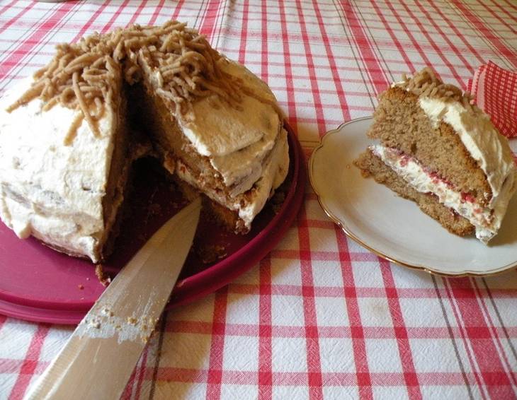 Heidentorte mit Maroni Heidentorte mit Maroni