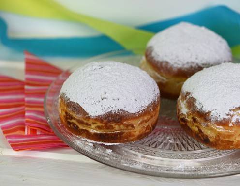 Dinkelkrapfen aus dem Backrohr Rezept