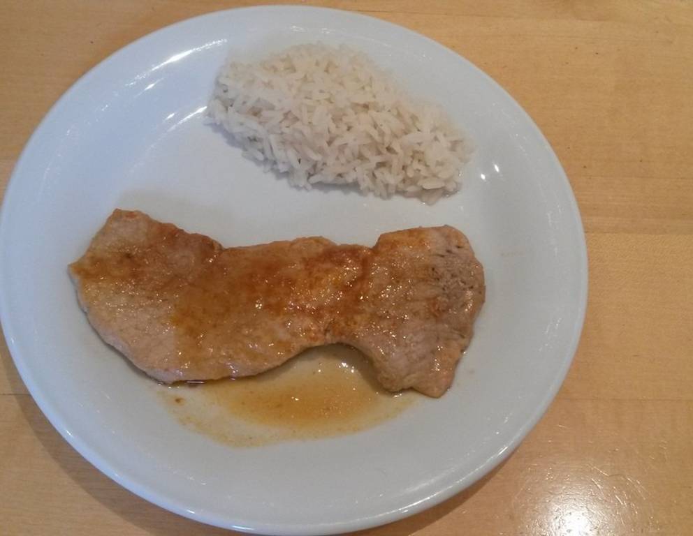 Paprikaschnitzerl mit Reis Paprikaschnitzerl mit Reis