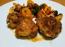 Zitronenhuhn mit Fenchelgemüse Zitronenhuhn mit Fenchelgemüse