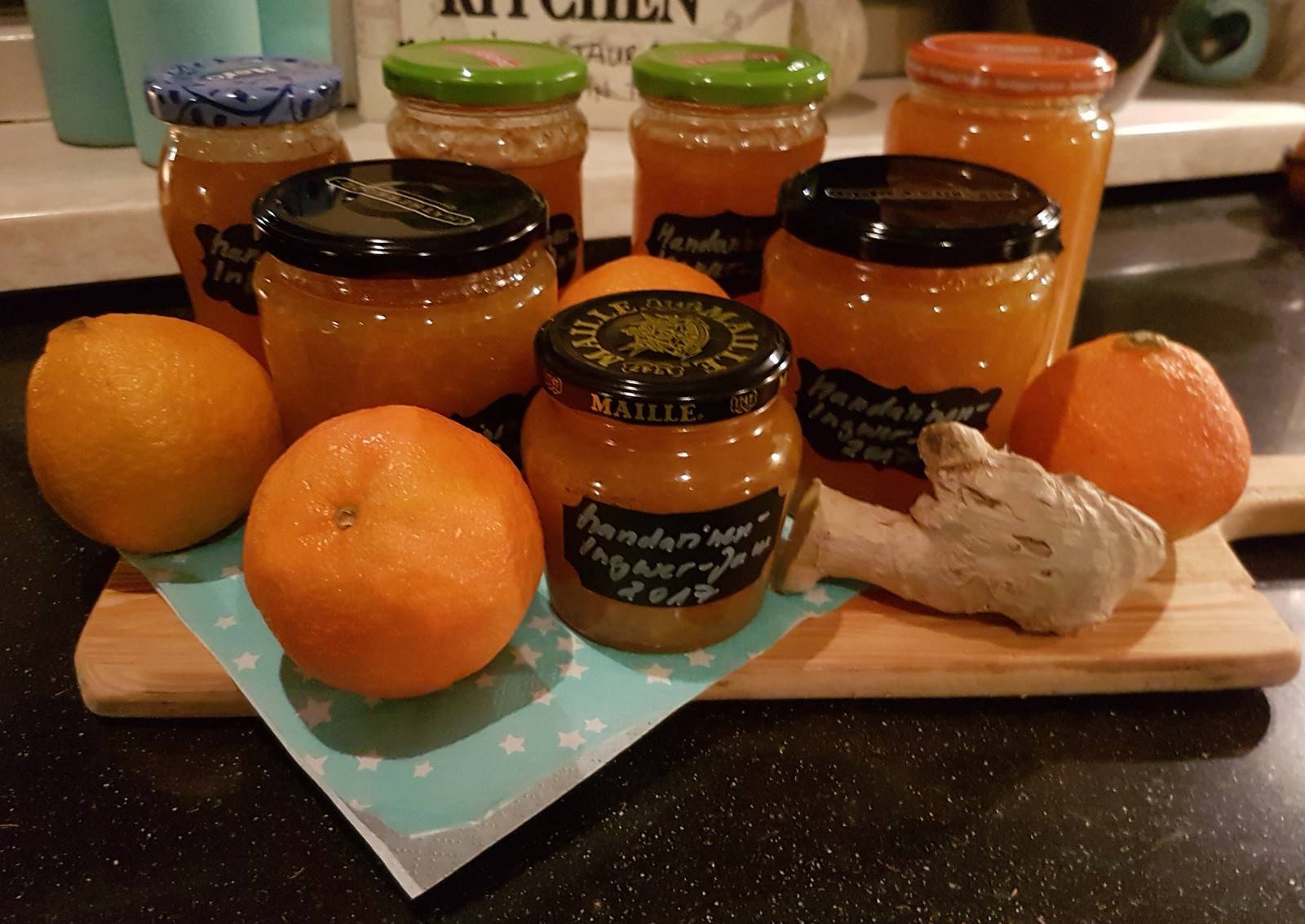 Orangen-Ingwer-Marmelade