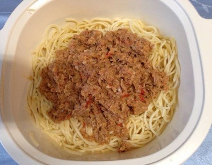 Thunfisch-Spaghetti