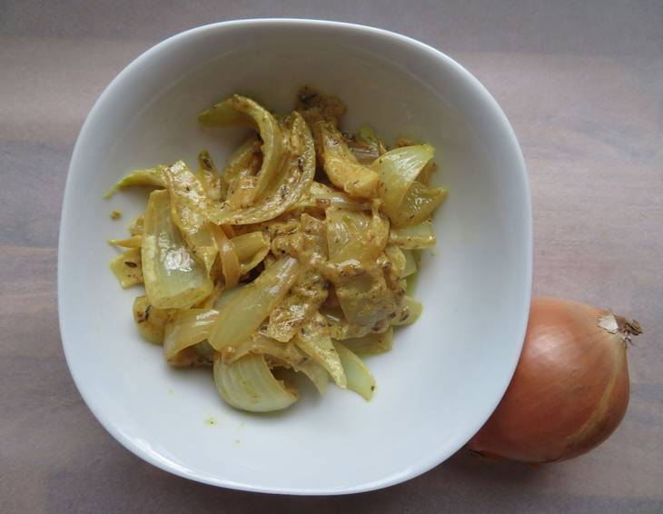 Indisches Zwiebelgemüse Indisches Zwiebelgemüse