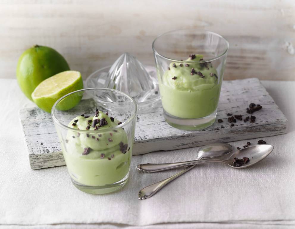 Avocado-Limetten-Mousse Avocado-Limetten-Mousse