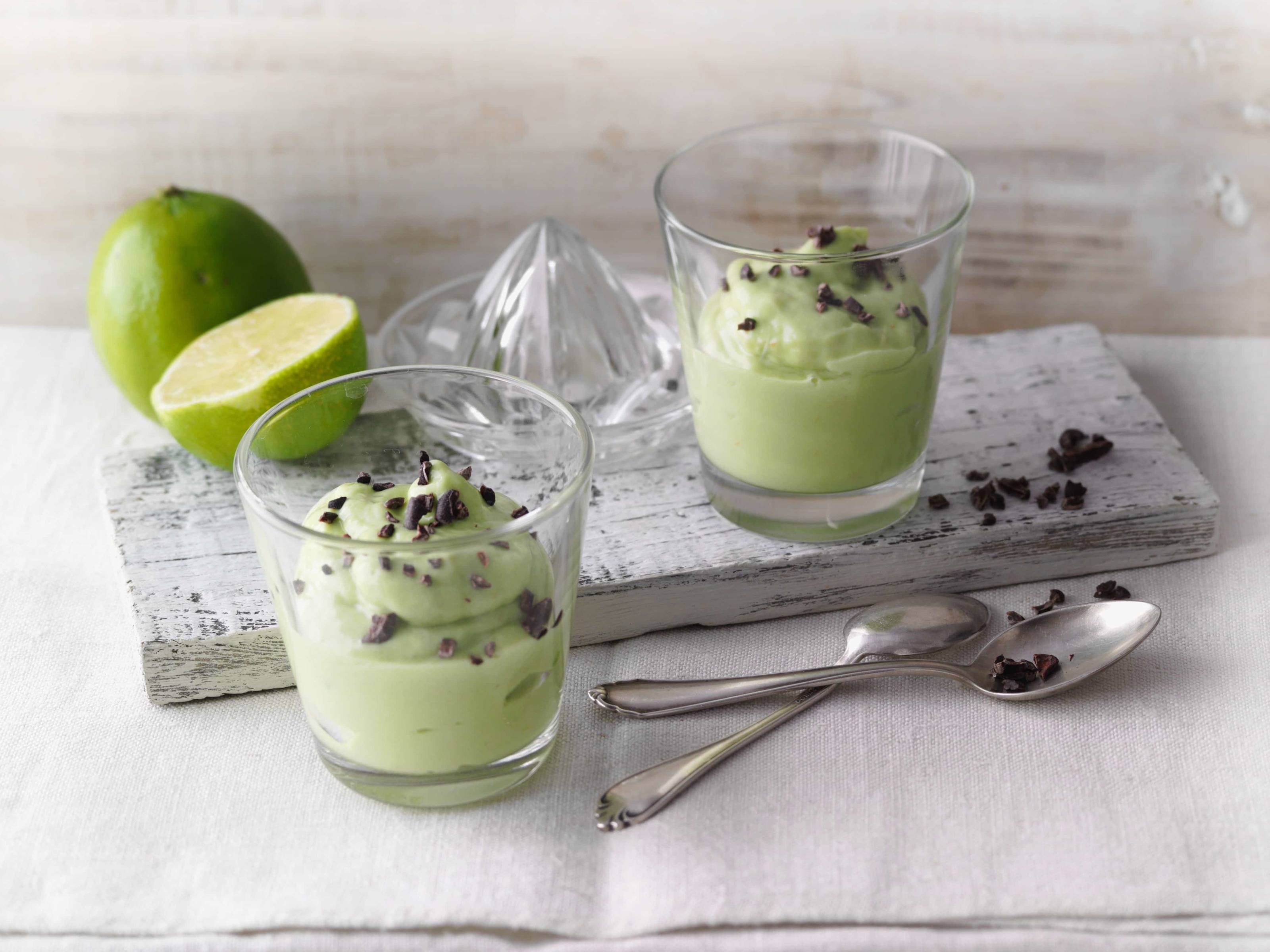 Avocado-Limetten-Mousse Rezept - ichkoche.ch Avocado-Limetten-Mousse Rezept - ichkoche.ch