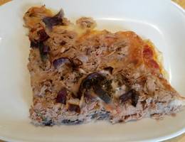 Thunfisch-Sardinen Pizza mit Oliven