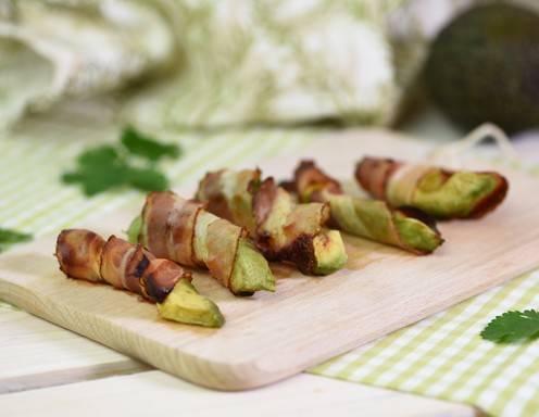 Avocado im Speckmantel Rezept