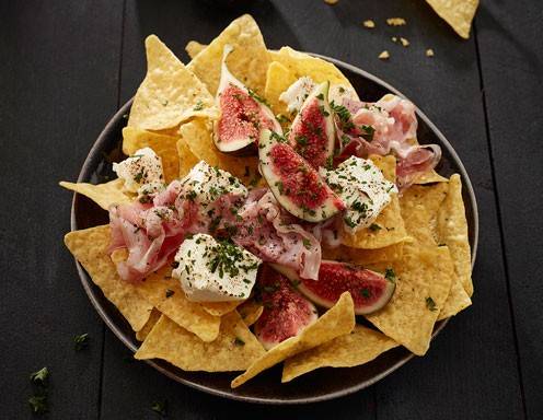 Tortillas mit Pancetta und Feigen